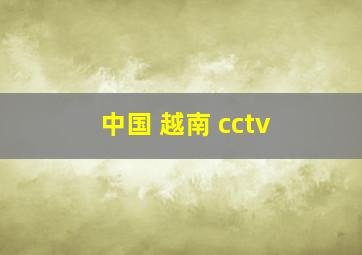 中国 越南 cctv